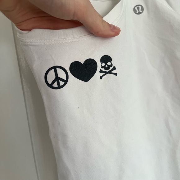 Lululemon SoulCycle Power Y V-Back White Tank Top - Picture 2 of 4